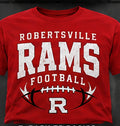 Robertsville Rams Football T Shirt